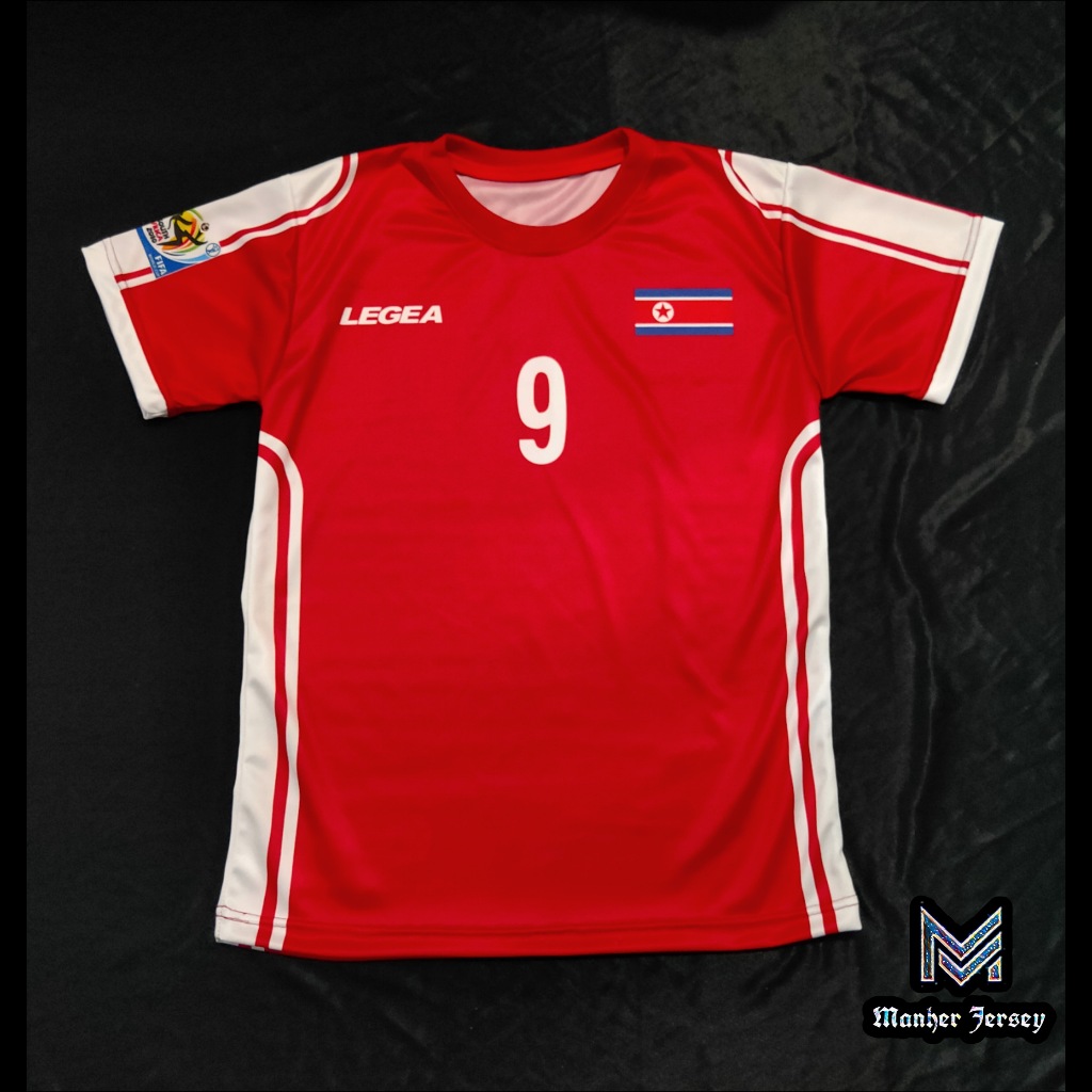 JERSEY KOREA UTARA 2010 FULL PRINTING