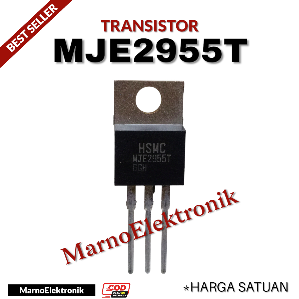 TRANSISTOR TR MJE2955T MJE 2955T MJE2955 MJE 2955 ASLI ORIGINAL ORI