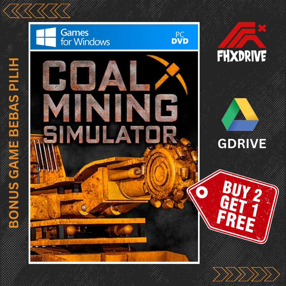COAL MINING SIMULATOR | BELI 2 GRATIS 1 | GAME PC