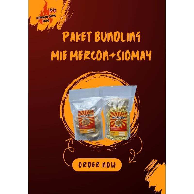 

Paket Bundling mie mercon dan siomay mercon || kembarjayafood