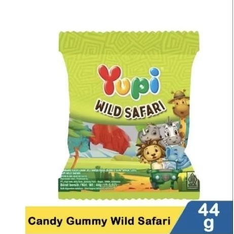 

Yupi Candy Gummy Wild Safari | Permen Yupi Permen Lunak