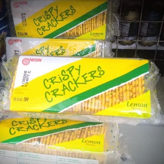 

Crispy Crackers Nissin 140g Rasa Lemon