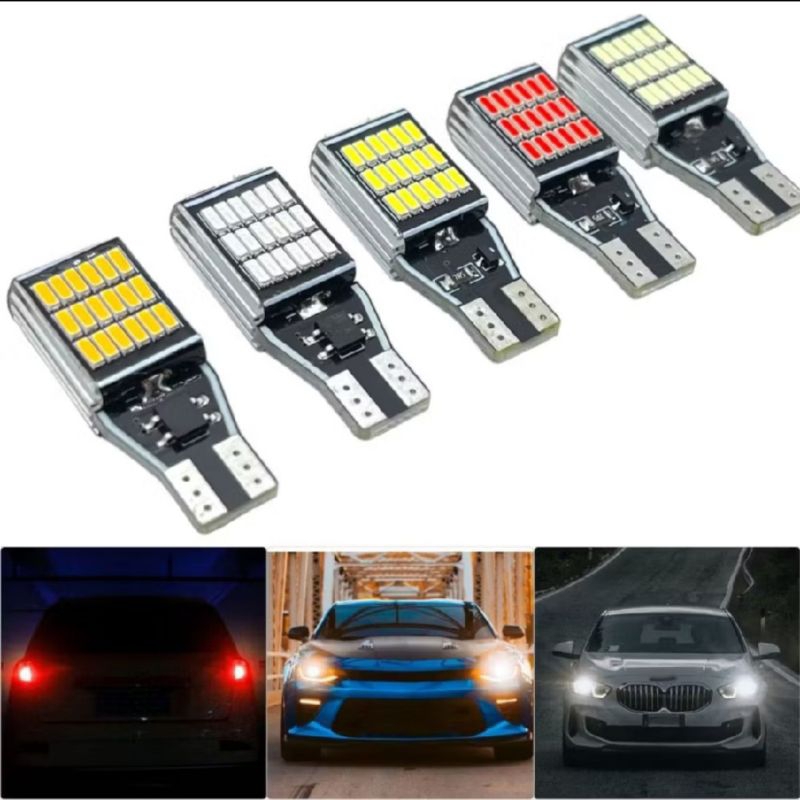 Star LAMPU SEN DAJJAL SENJA LAMPU KOTA T10 T15 45SMD T15 45 TITIK W16W LAMPU MUNDUR LAMPU DAJJAL