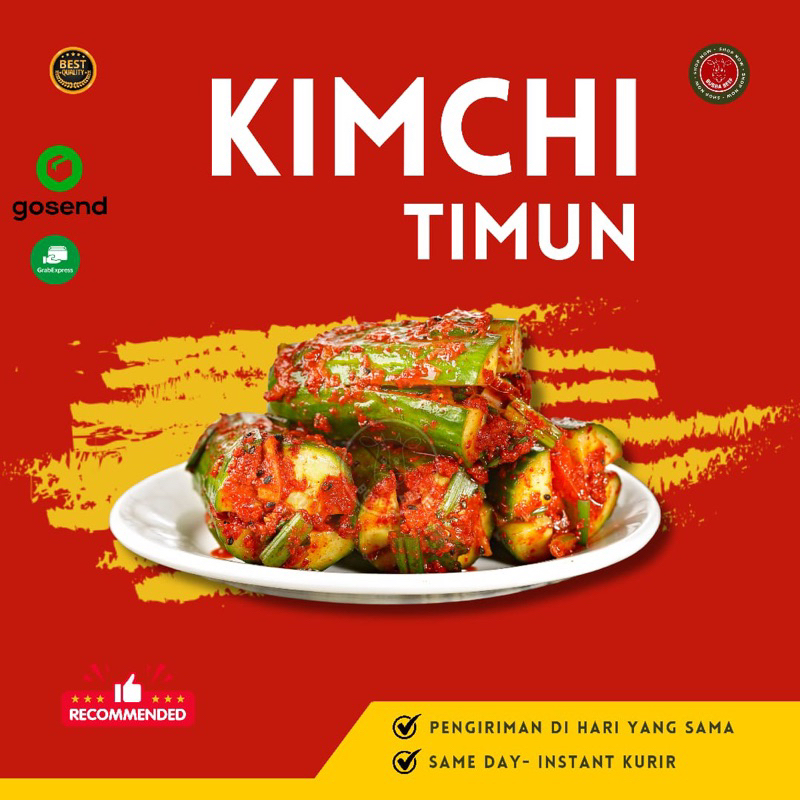 

Kimchi Timun Halal 250g | Korean Kimchi Fresh Halal | Kimchi Korea Sayur Fresh | Kimchi ala Mujigae | Korean Food Kimchi Fresh Halal