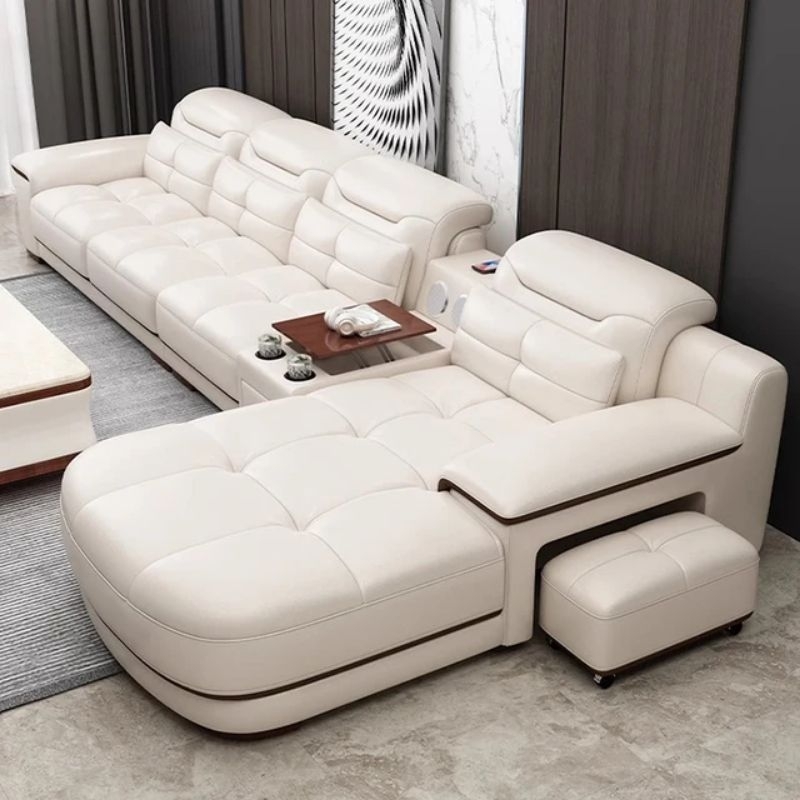 SOFA L SUDUT RUANG TAMU MINIMALIS SUPER ELEGANT / SOFA L MINIMALIS