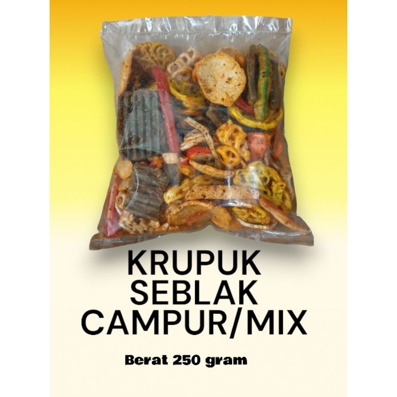 

Krupuk Seblak Campur/Berat 250 gram