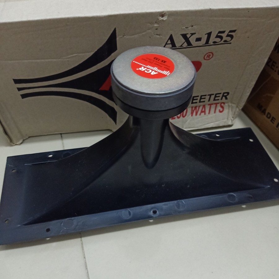 Tweeter ACR AX-155 / Corong Horn Tweeter ACR AX155 / Driver ACR Besi (Set Horn & Driver besi)