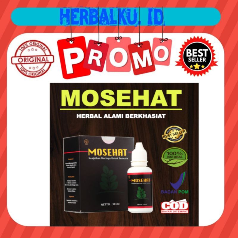 

MOSEHAT ORIGINAL Obat Herbal Ampuh Berkhasiat-BPOM