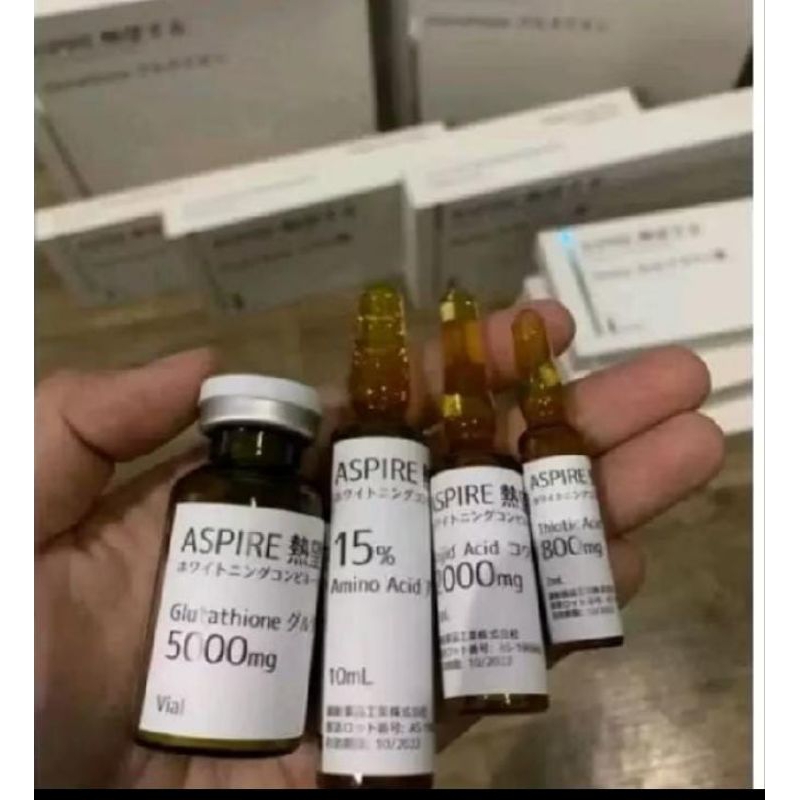 Aspire Glutathione 5000mg Amino Acid 15% BIO