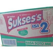 

MIE SUKSES'S ISI 2 SOTO 1 KARTON ISI 24PCS