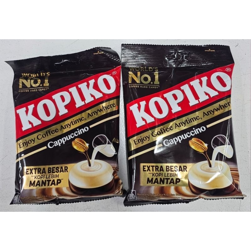 

Kopiko Cappuccino Candy 105 Bag - Kembang Gula Rasa Kopi Dan Susu