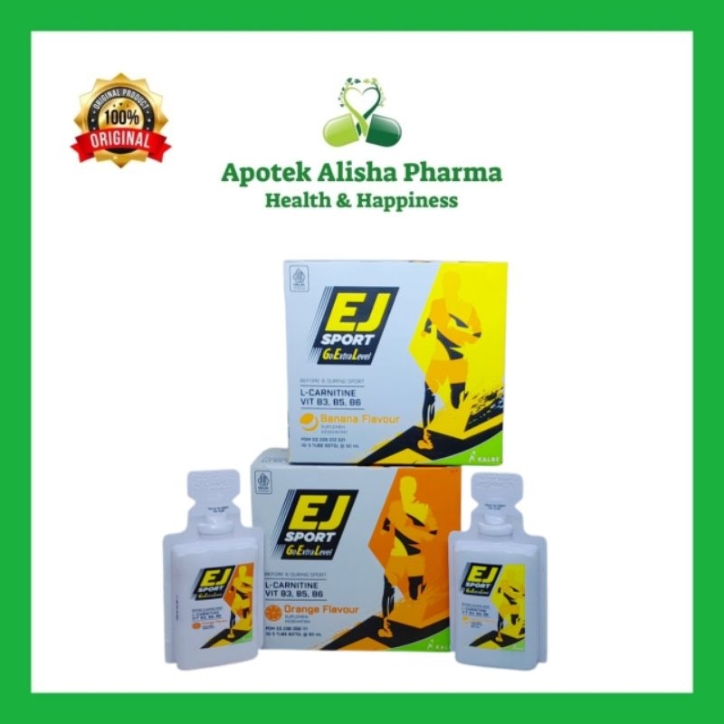 EJ Extra Joss Sport Gel Go Extra Level Box isi 2 Pouch