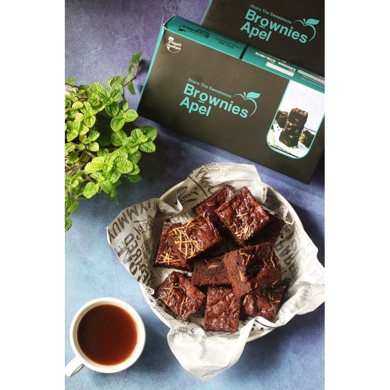 

BROWNIES APEL MALANG DAPUR_CHNATIQUE | ORIGINAL | BROWNIES PANGGANG