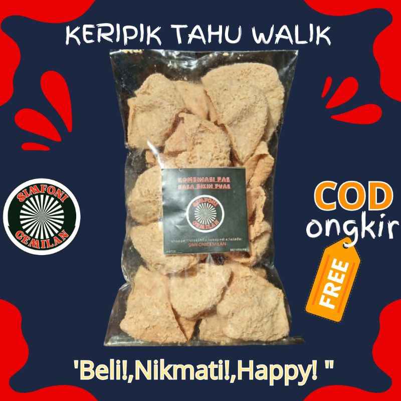 

KERIPIK TAHU WALIK|150 gr|ASIN RENYAH GURIH