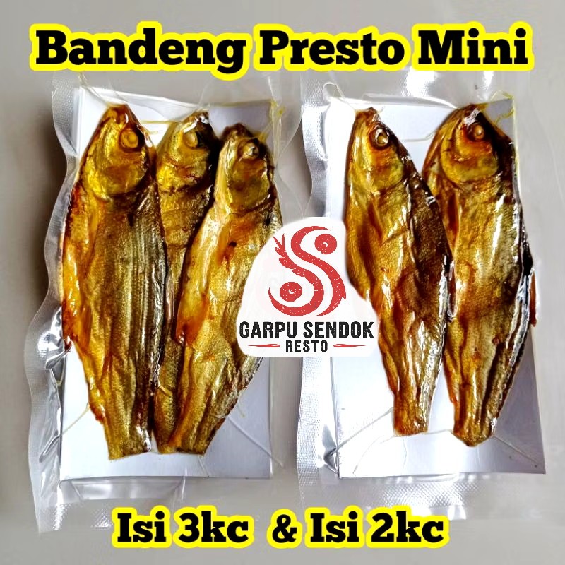 

Bandeng Presto mini Vacum Duri Lunak Isi 1/2/3 Kecil By GARPU SENDOK RESTO