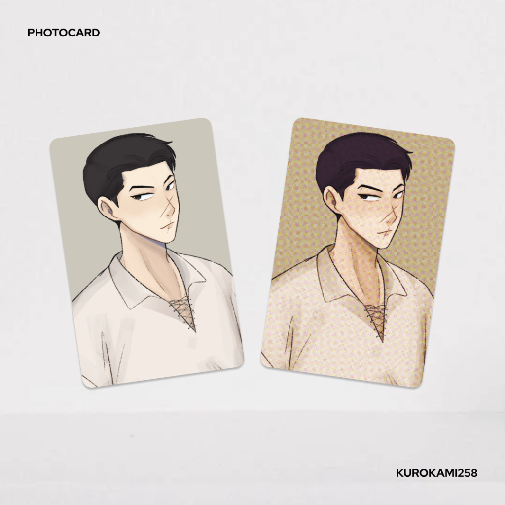 Lookism Kim Gimyung Photocard (Fanmerch by Kurokami258)