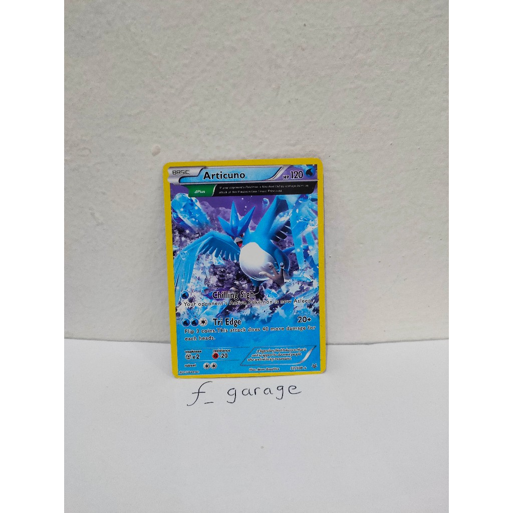 Articuno Pokemon Card Kartu TCG English Basic