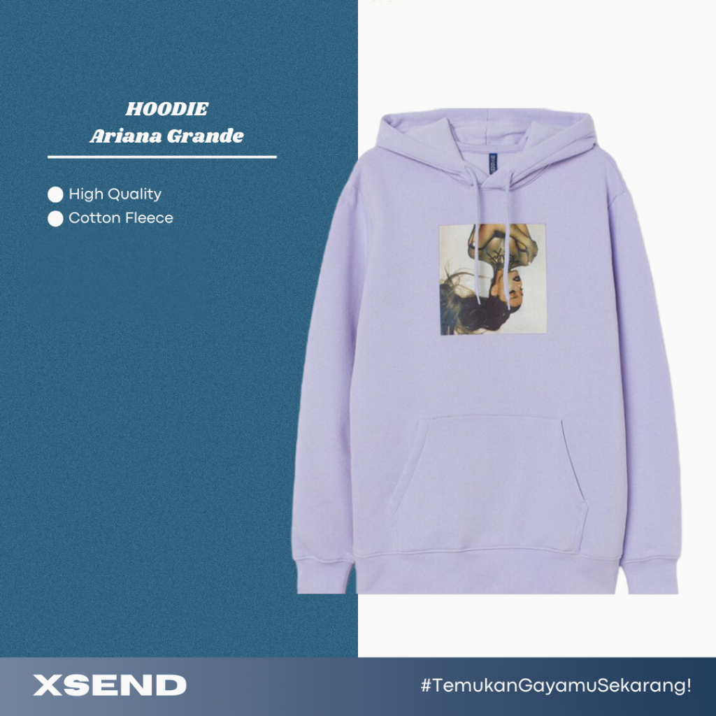 Hoodie HM Ariana Grande Purple