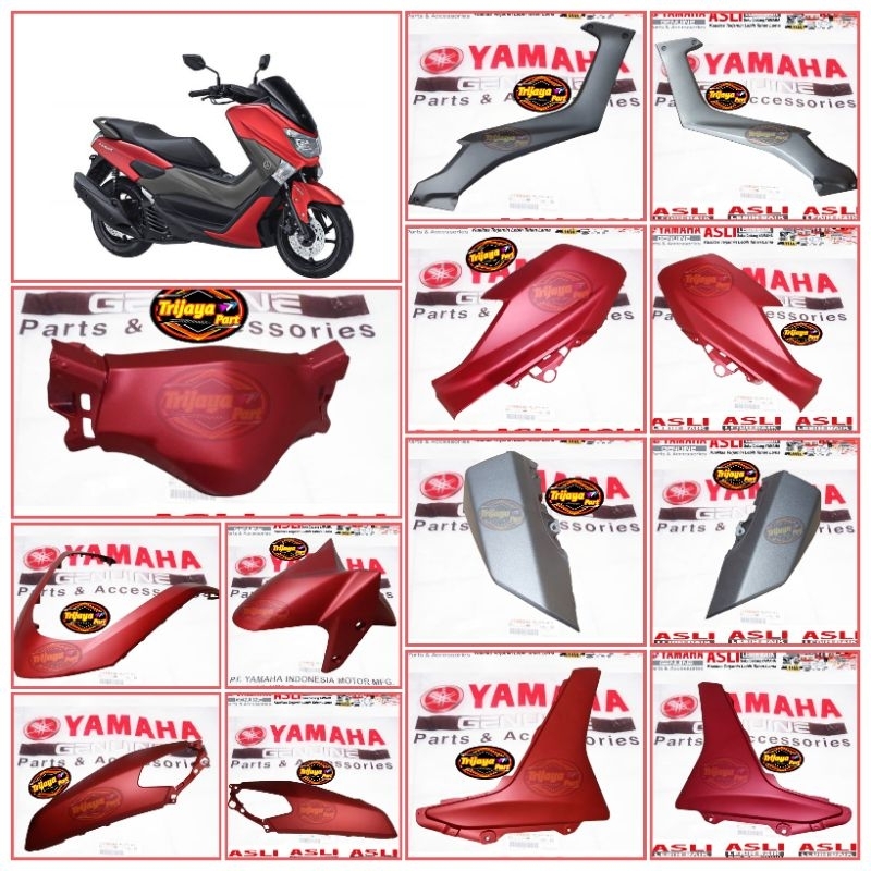 Body Body halus Varian Merah doff Nmax Nmax Old 2015-2019 Original Yamaha