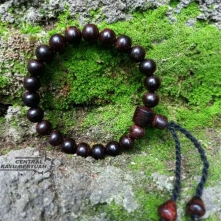 gelang kayu galih asem full bahan galih
