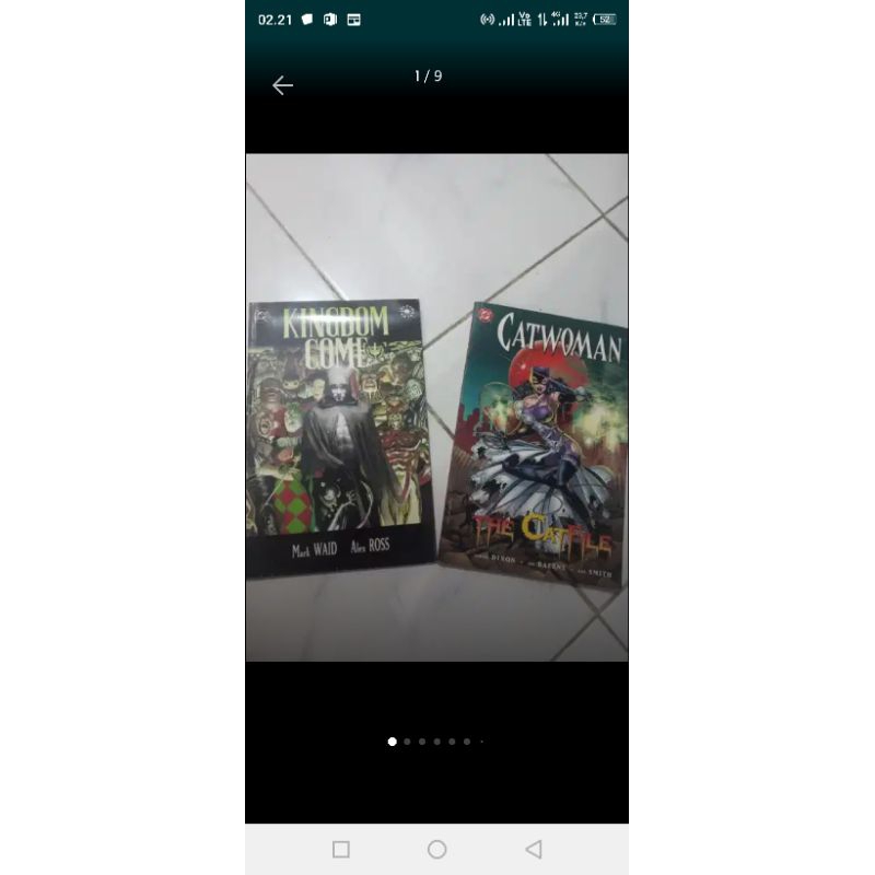 Koleksi Komik Pilihan terbitan DC : Kingdom Come & Cat Woman