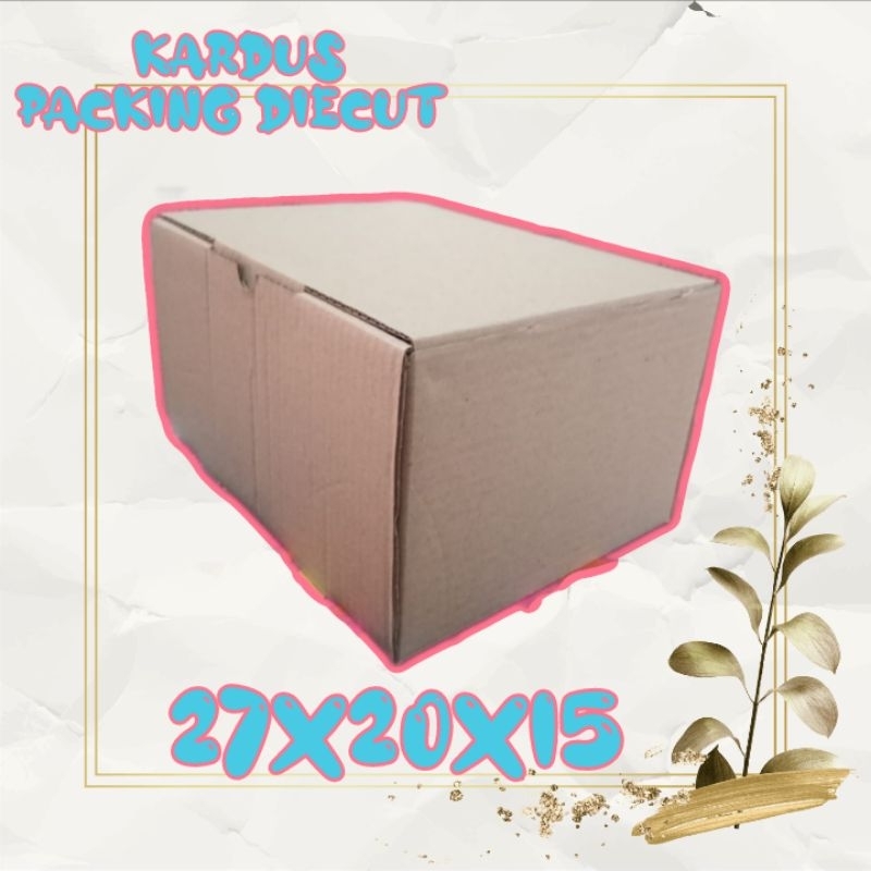 

kardus packing diecut uk 27x20x15 kardus besar
