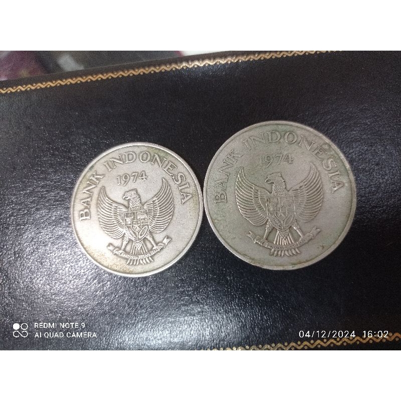 full set koin WWF 2000 dan 5000 tahun 1974