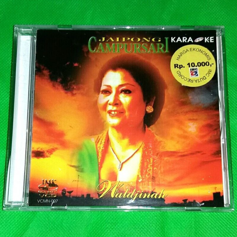 VCD WALDJINAH - JAIPONG CAMPURSARI V CD ORIGINAL Waljinah