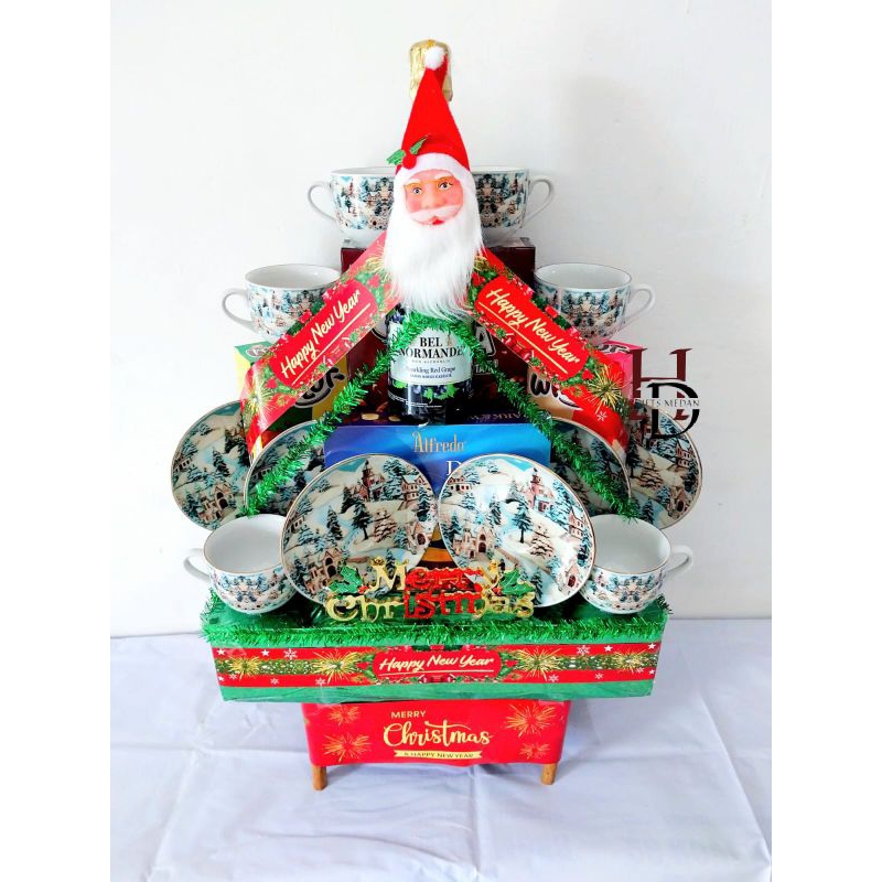 

Parcel Natal & Tahun Baru Snacks minuman sirup gift set terlariss sekota medan HD6
