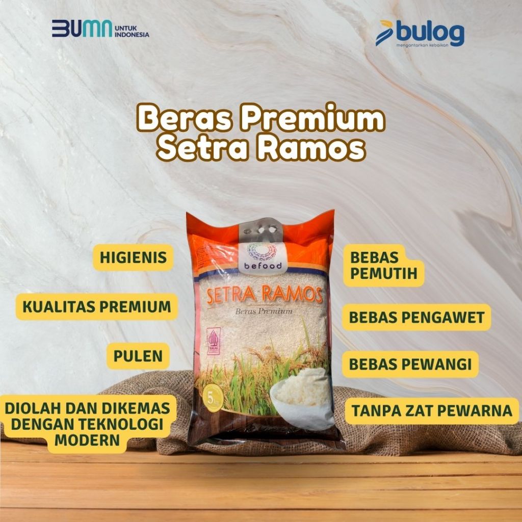 

Beras Premium Setra Ramos 5KG