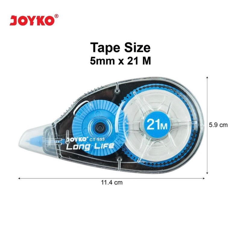JOYKO CORRECTION TAPE -X CT-533  21M