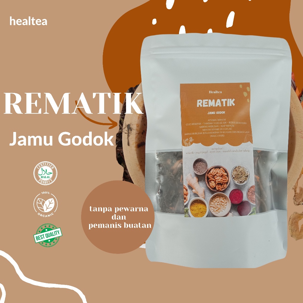 

REMATIK jamu teh rempah herbal untuk rematik