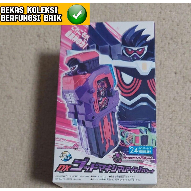 Dx Kamen Rider Ex Aid Maximum Gashat God Genmu
