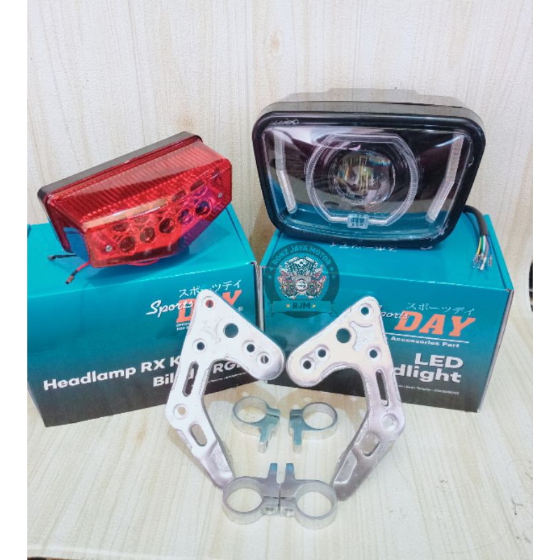Lampu Depan Rx king Led RGB Paket Lampu depan Rx king