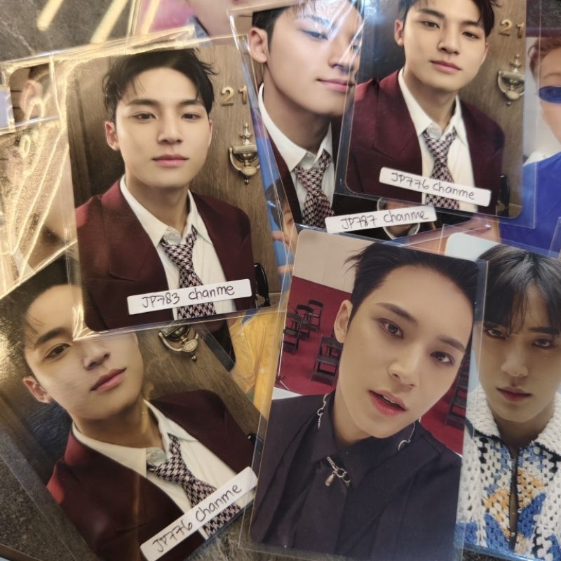 photocard mingyu official fts 17 carver heaven fml