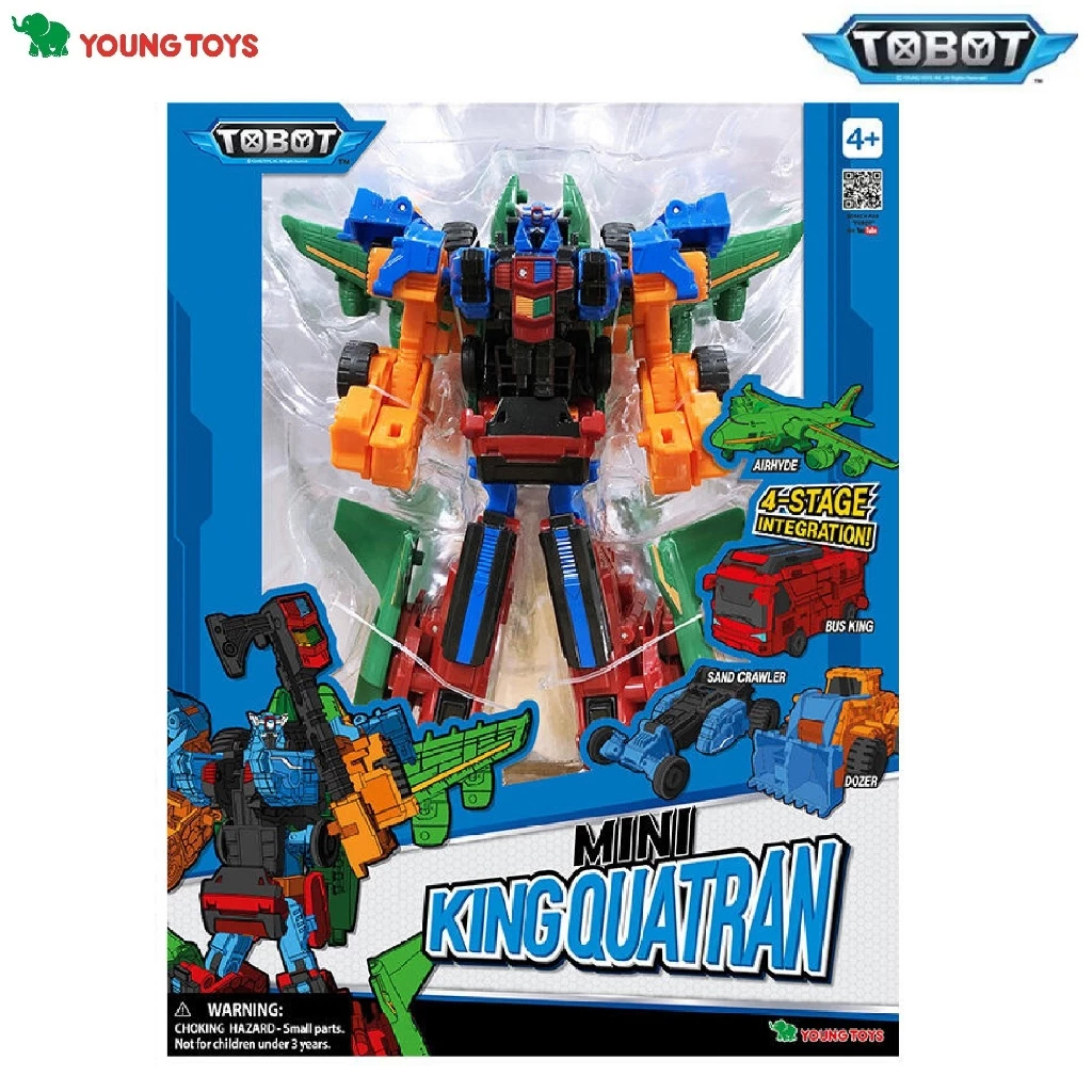 TOBOT GD Galaxy Detectives S3 Mini King Quatran Figure