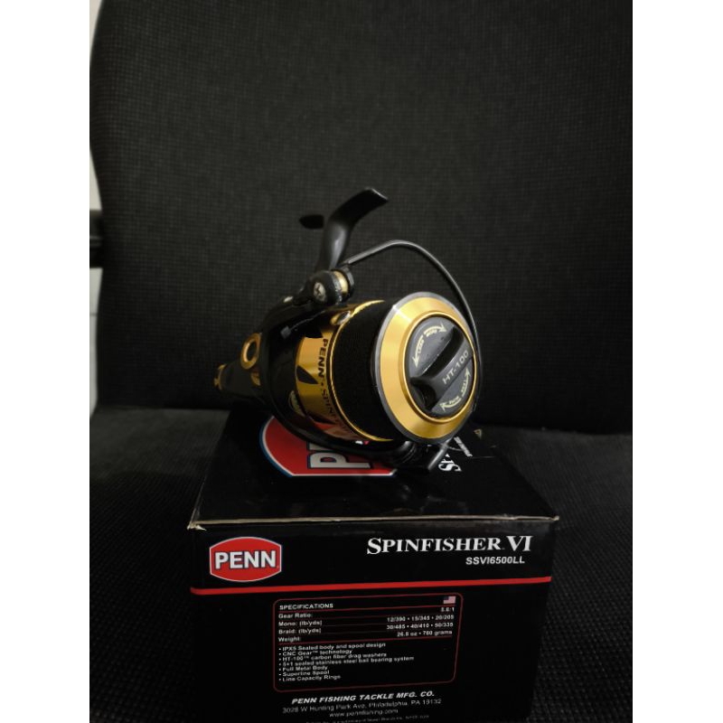 PENN SPINFISHER VI 6500 LL SECOND