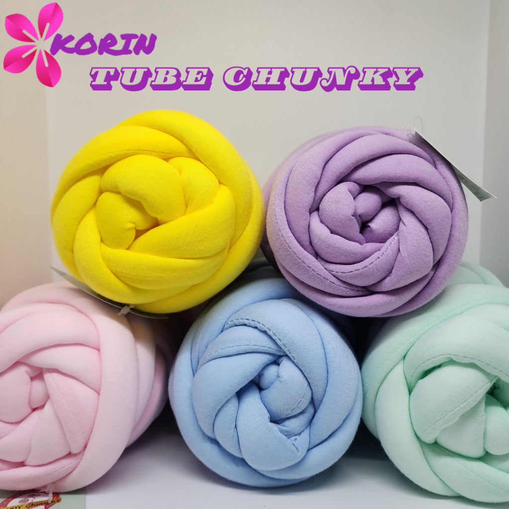 Benang Rajut Tube Chunky Yarn / Chunky Yarn [250gr]