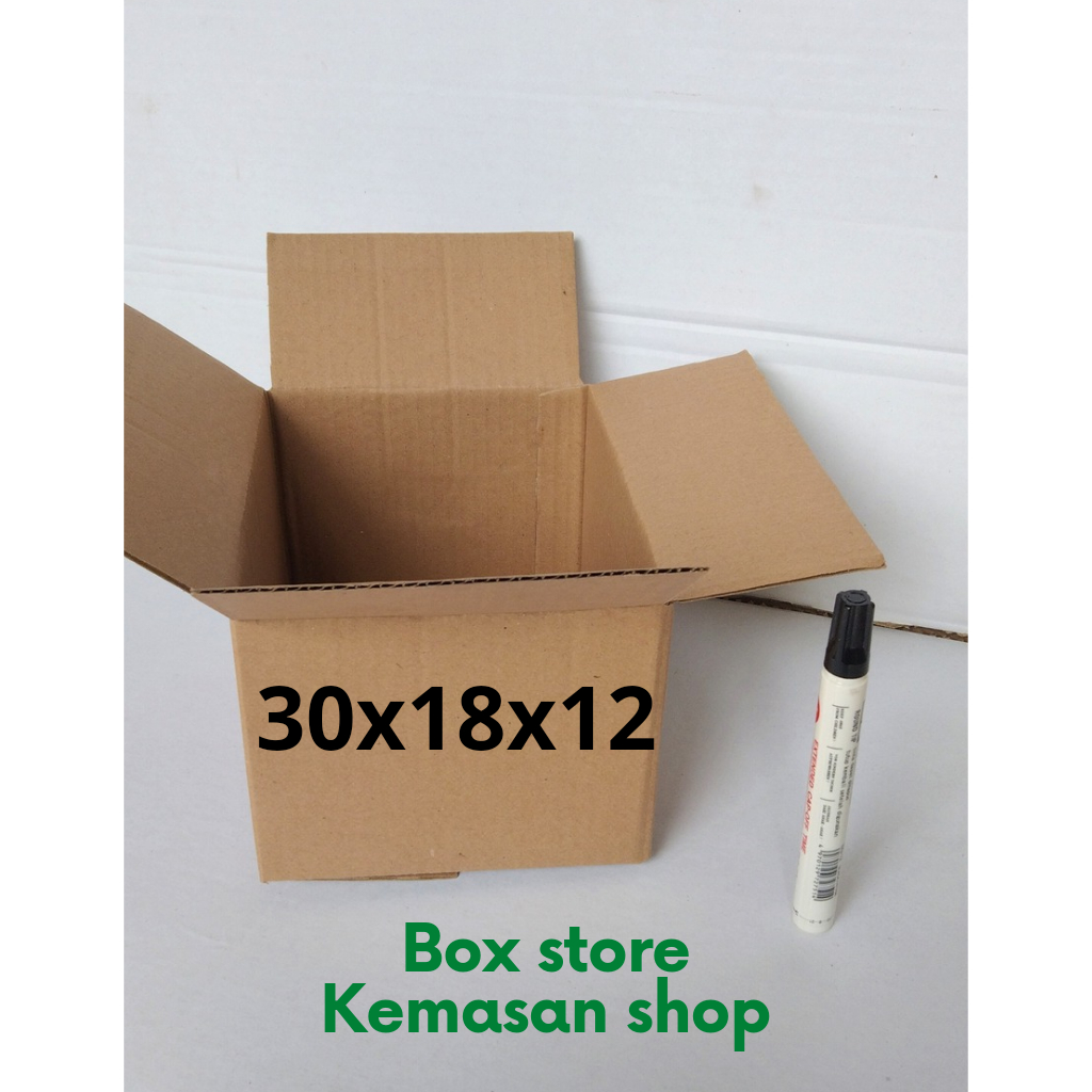 

Karton Kardus box 30x18x12 cm