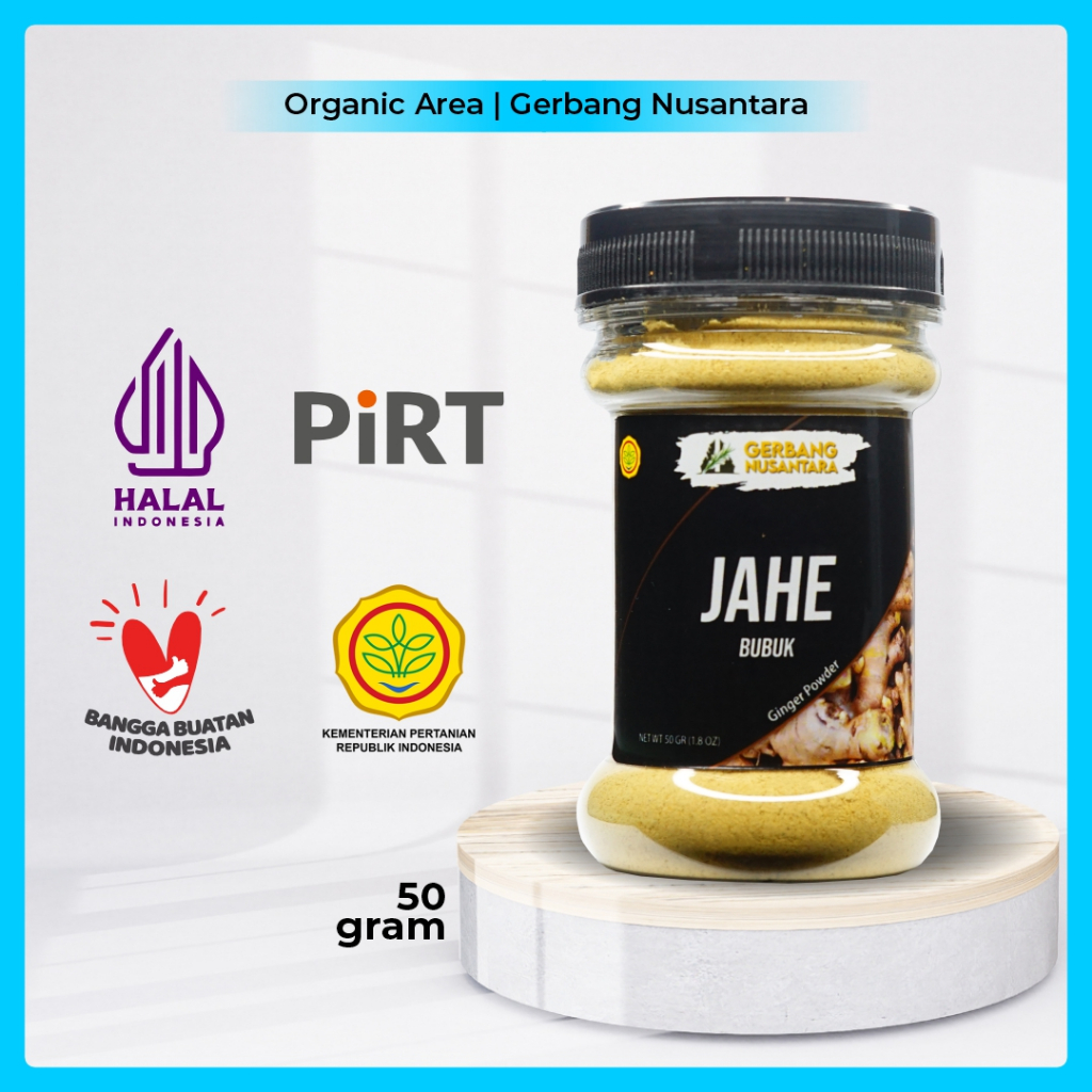 

Gerbang Nusantara - Jahe Bubuk Bumbu Masak Dapur Rempah 50gr