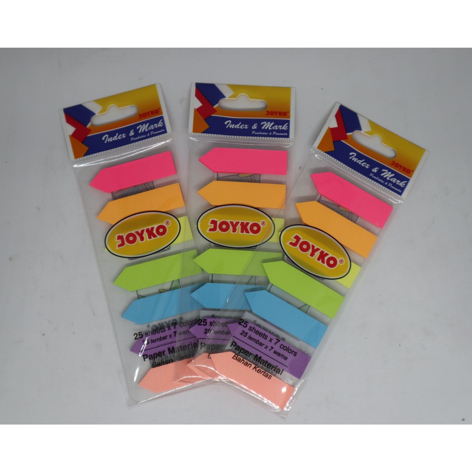 

KODE PRODUK BCTSU698 3 Set Index Mark Notes Joyko IM31
