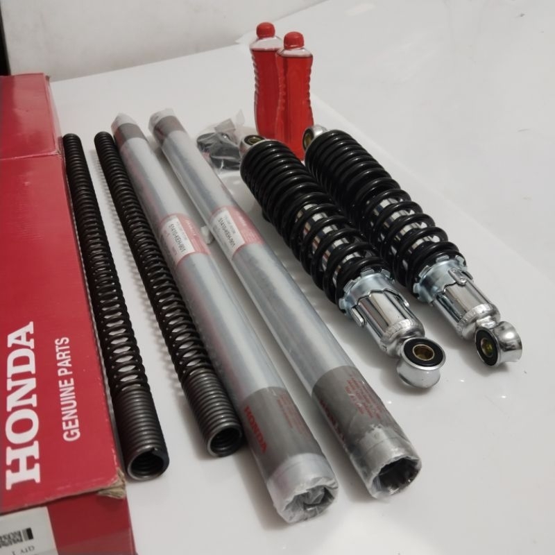 AS SHOCK DEPAN+BELAKANG GL PRO GL PRO GL PRO KOMPLIT SOK+PER+SIL+OLI KEH ORIGINAL