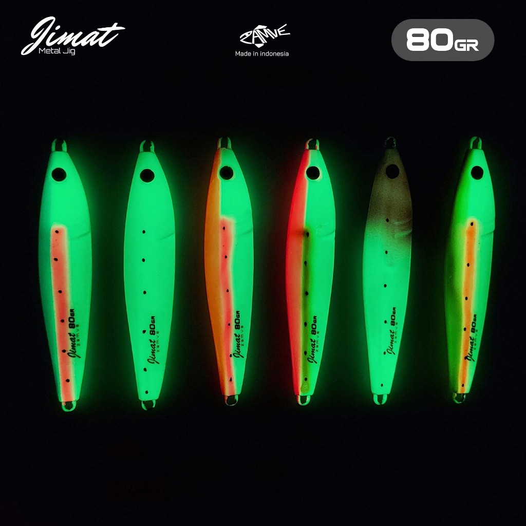 Metal Jig FULL GID Metal Jig Zamve Jimat 80Gr Metal Jig 80Gr Metal Jig 80Gram