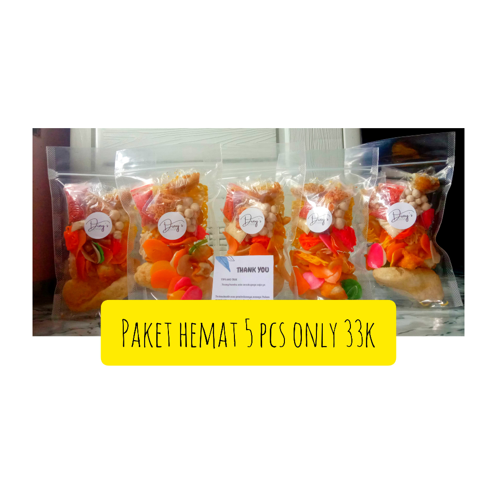 

Paket hemat seblak instan 5pcs