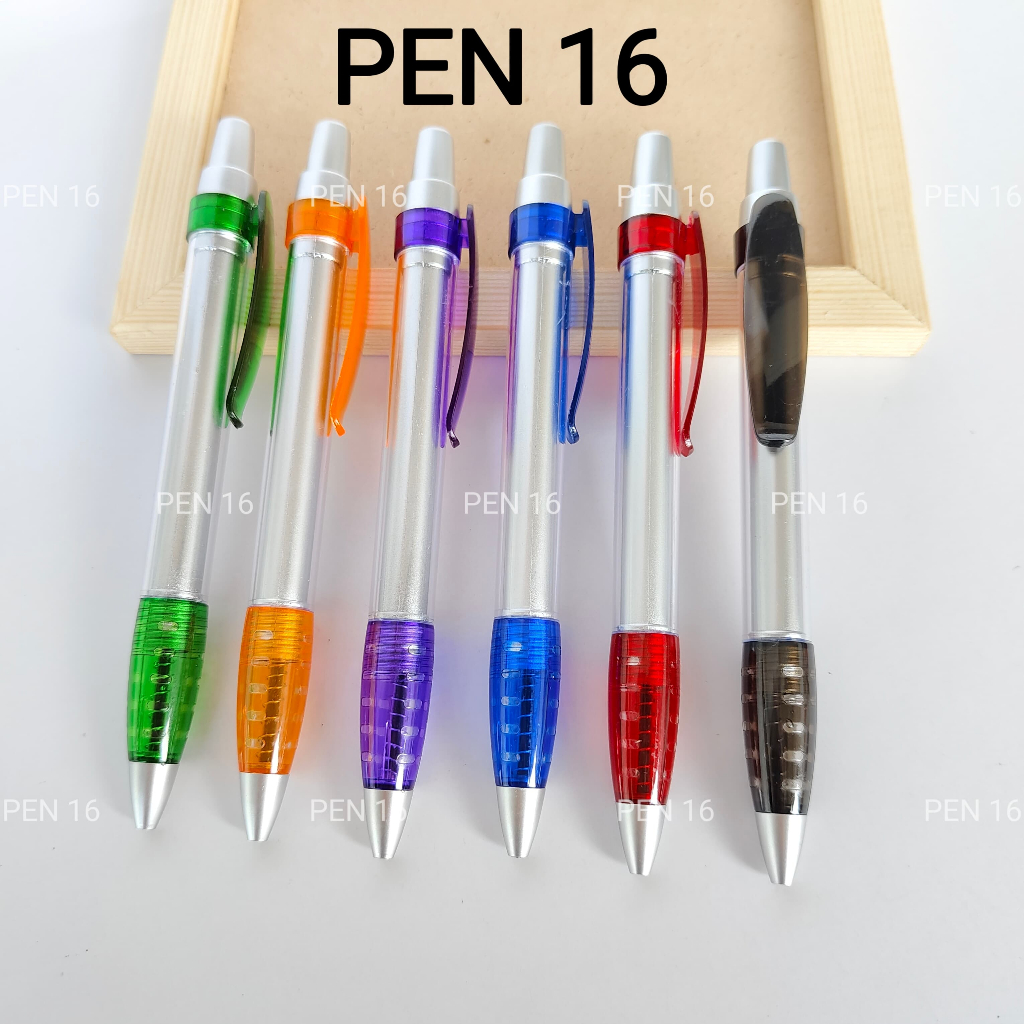 

Pen 16 / Pen Plastik Promosi/ Pulpen Plastik Souvenir/ Pen Plastik / Pulpen Promosi / Ballpoint Plastik Lucu / Pen Hadiah Acara Perusahaan/ Pen Hadiah Gift Custom / Pen Custom / Bisa Cetak Logo Tulisan / Pen Unik