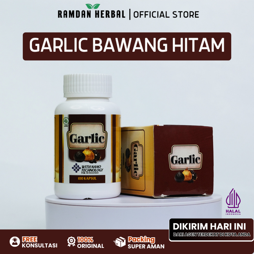 Ramdan Herbal - Obat Tumor Gigi, Tukak Gusi, Abses Gigi, Turun Gusi, Polip Gigi Walatra Black Garlic
