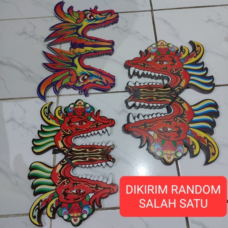 

1 KODI Kepala Naga Kertas Isi 20 Lembar