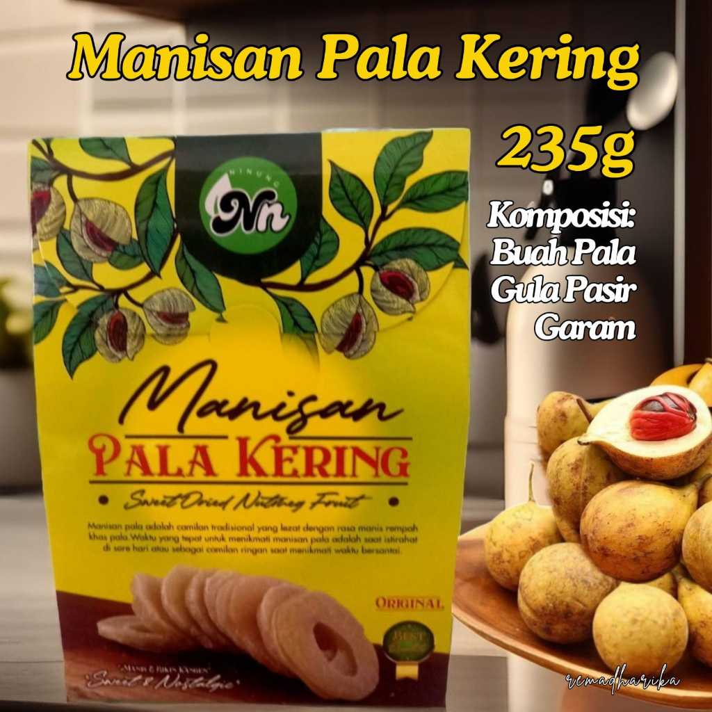 

Manisan Pala Kering