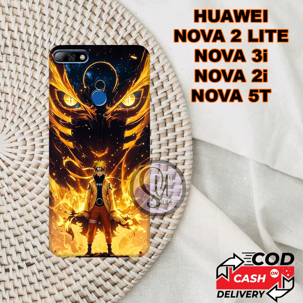 S6 Case Huawei Nova 2 Lite -nova 3i- nova 2i- nova 5t-Motif NARUTO-Casing Lucu-Softcase Keren-Bahan 