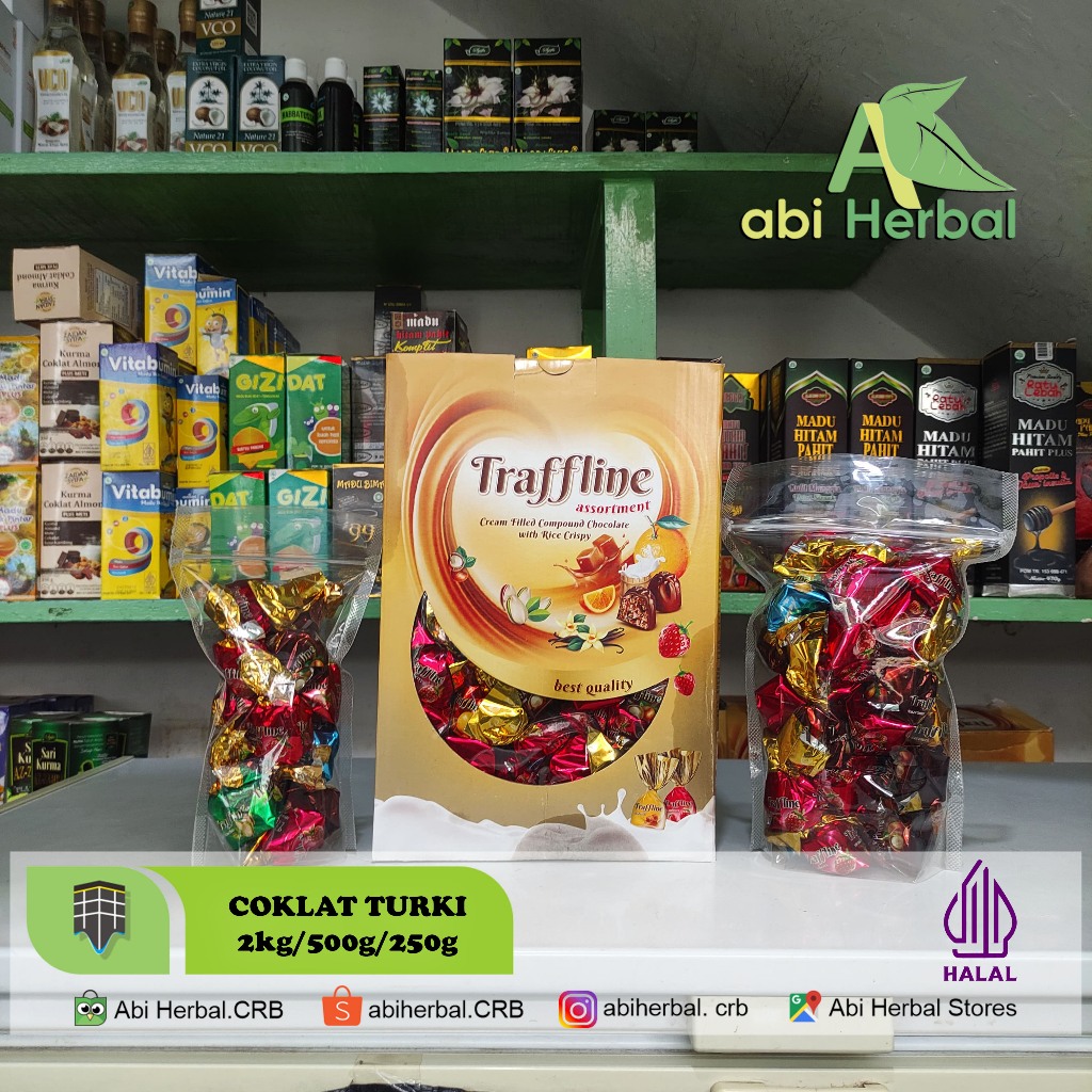 

Coklat Turkey Truffle Traffline 2kg(1Dos)/500gr/250gr